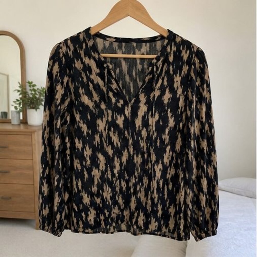 Navy Cami Blouse